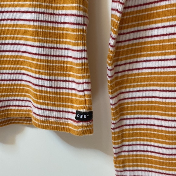 Obey Ribbed Crop Top - Picture 4 of 7